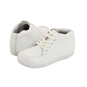 Stride Rite Grayson Leather White Sneaker - size 7